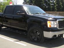 My truck, couple hours after getting T-boned by a Volvo @ 55, he didnt fair so well.