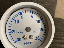 Ended up pulling the gauge apart and reset the needle to be accurate. 