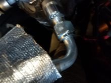 Pic2 showing adapter and 90 degree hose end.