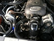 wrapping up the turbo kit