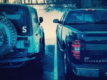 my jeep and my new truck