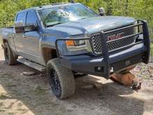 This one I paid $100,000 stock ! 2016 Denali HD FULLY LOOAADDEEDD!! LOL 😂 All options and then some ! The only thing it doesn't have is super Cruse ( hands free driving ) 6.6 Duramax 747+ 4whp, 6spd Alison, I'm currently looking for a rear axle for it !! 😎 Weak part found LOL 😂