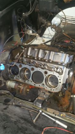 Hmm something doesn't look right here, a couple clean cylinders, shouldn't they all be the same??