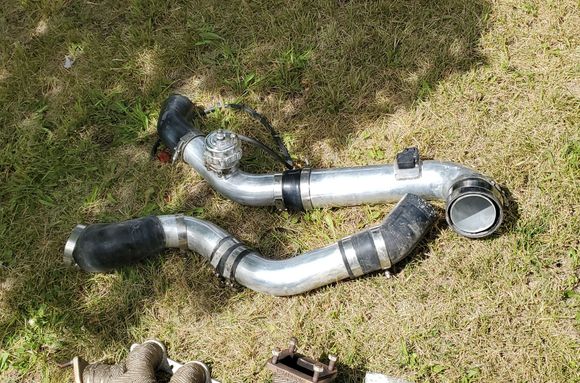 Cold side piping