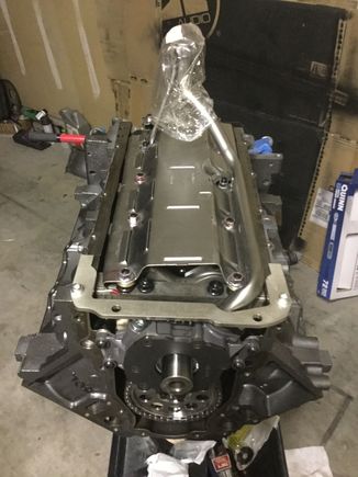 Getting everything lined up of course had to change a few things because the crank was hitting