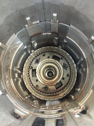 The output planetary assembly