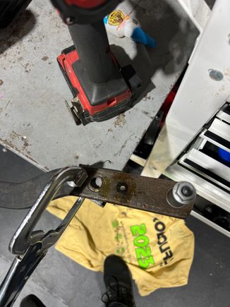 Drilling new spot. 