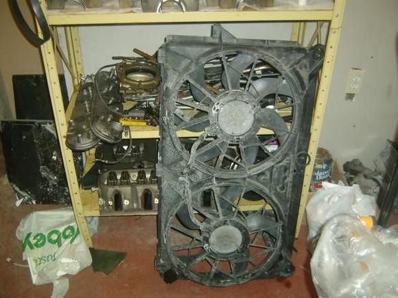 05 electric fans, still need 34&quot; rad.