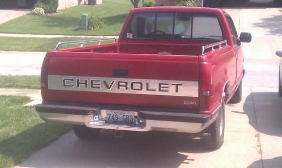 REAR OF THE TRUCK