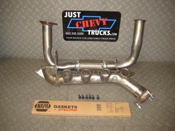 Custom Hot Side manifold and Cross Over pipe