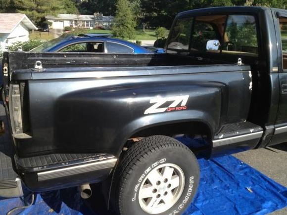 It looks ok till the bed comes off