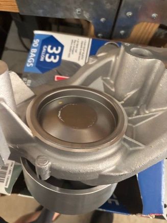 The core plug still looked good as new afterward except for a galvanized blemish from the sheet metal I used.