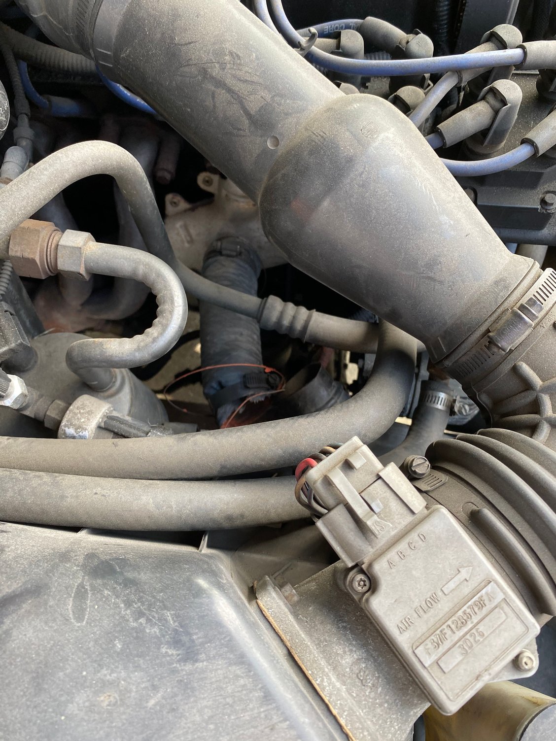 What part is this? Snapped off causing high idle problems Ranger