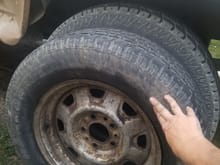 old tire vs new