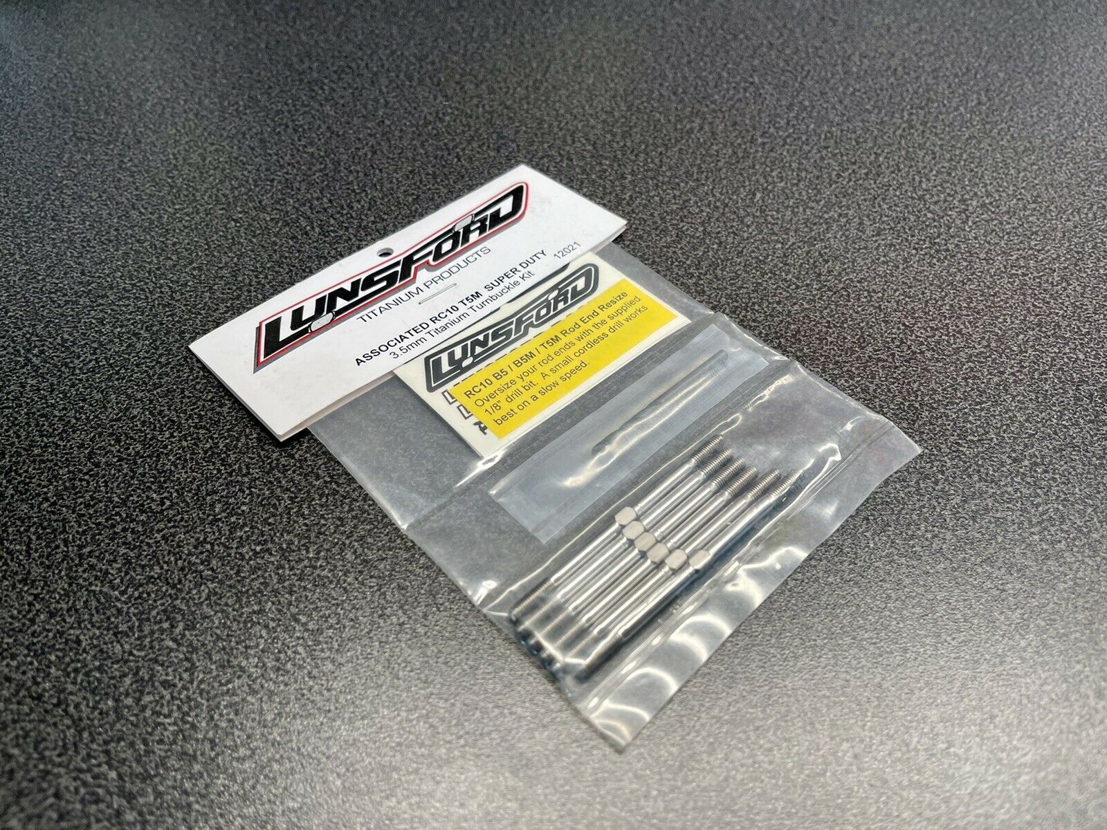 Lunsford Titanium Turnbuckles for T5M, SC5M, possibly others R/C Tech