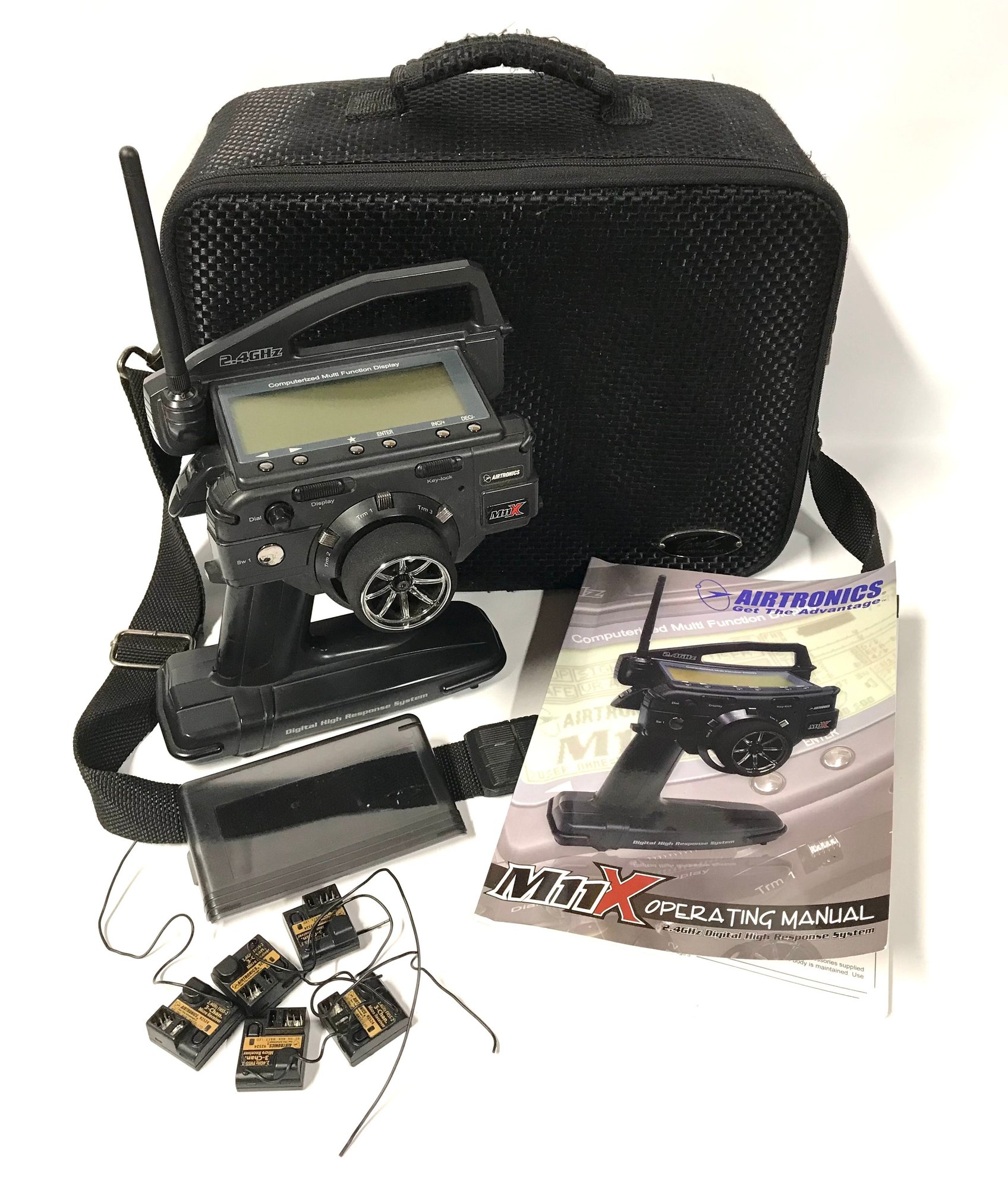Airtronics 2.4Ghz, M11x Radio Setup, Case 5 receivers R/C Tech Forums