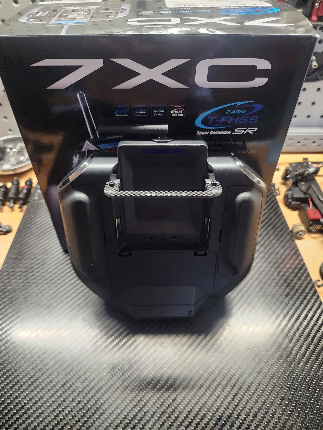 Futaba 7XC for sale with 2 SR receivers, 2S Life, carrying case R/C