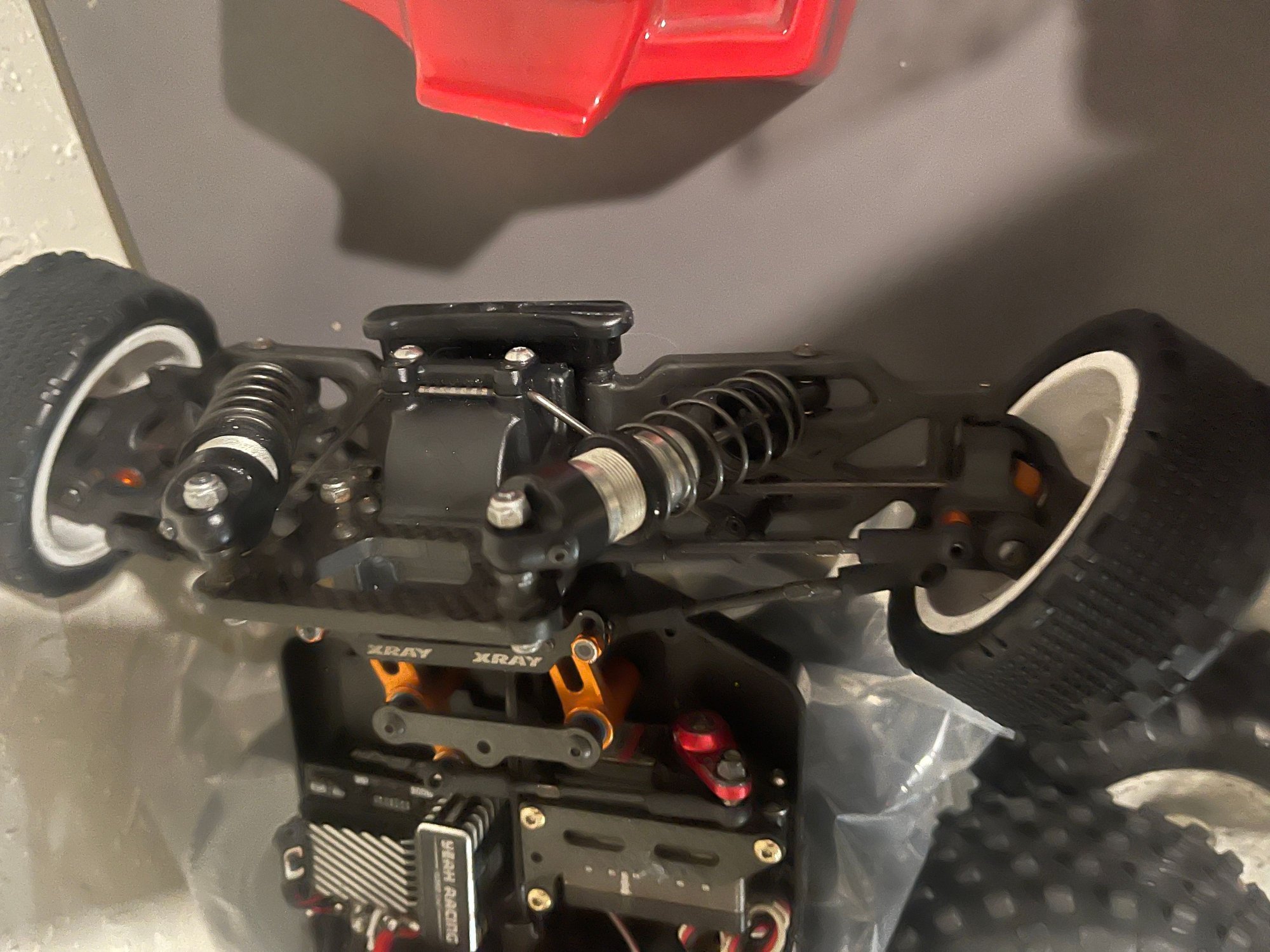 2020 Xray Xb2 roller with upgrades and spare parts gear and slipper