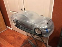 Preparing the BMW M3 body for my FG Evo 13 before I shelve it to make room for my Genius F1.