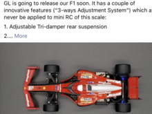 Well I thought the Arrma was going to be last new vehicle for this year. 

But then this popped up this morning. I’d been following another company working on a conversion kit. But this is a designed 1/28 F1. 