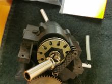 CNR brake hex, WCF brake calipers and Dual brake discs with scalloped venting. Note the universal slider. 