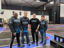 Factory Team MicroRC Syndicate before the race.