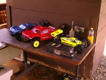 Added a new addiction I mean addition when I got my Losi 8b 2.0. June 2011