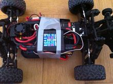 Living room test 2836 outrunner on 4S: 12.85V*54.2A=697W, Voltage sag to 3.2V/cell.