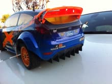 WR8 with Team Associated rally diffusser