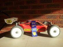 My first ever win in Sportsman Buggy class with my Losi 2.0