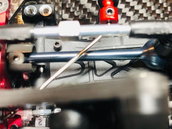 I had to purchase shorter HMX driveshafts when using a Schumacher gear differential. 2 mm shorter dog bone worked like a treat.