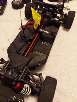 Chassis,  new esc and motor, aluminum center shaft, hd cups