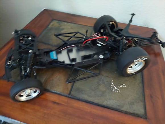 Chassis with electronics