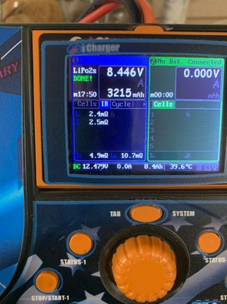 4500 lipo after 1 cycle
