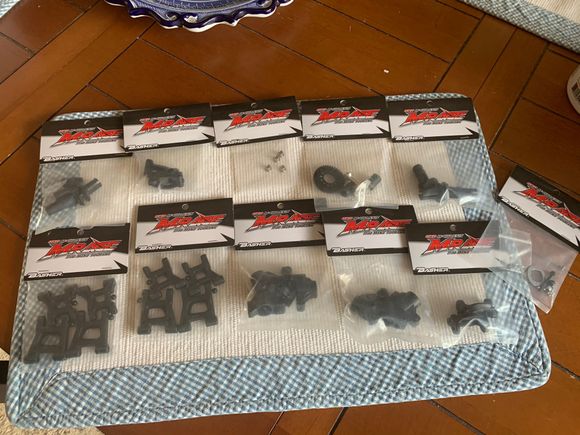 Assorted extra spares