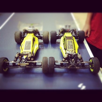 Soon these 22 buggies are getting wrapped soon.