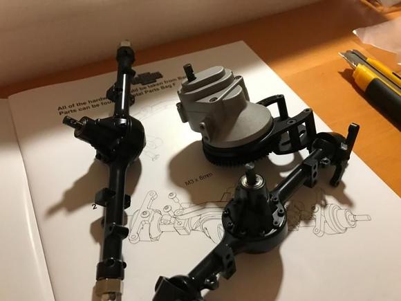 Yota 2 axles, the whole drive train is like a Swiss watch.