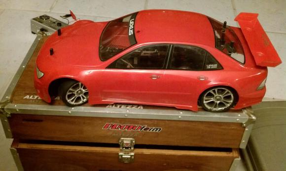 My HPI rs4 with body to match my real car at the time.
