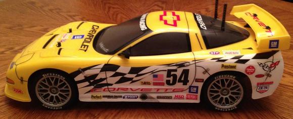 Corvette C5 R driver