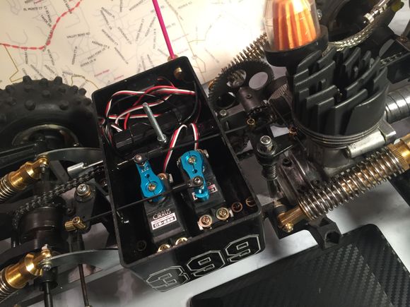 Hardest thing was getting all the linkage right and resurrecting the radio box and chain drive