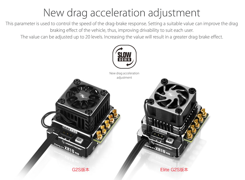 HOBBYWING XeRUN XR10 PRO G2S-Elite　アンプ Red RC » Hobbywing Xerun XR10 Pro & Pro-Elite G2S ESC