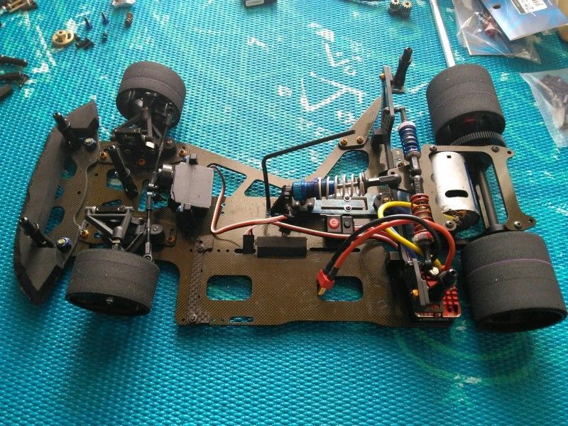 Darkside Oval Pan Car setup for BUSCH Series ARTR Futaba Hobbywing R