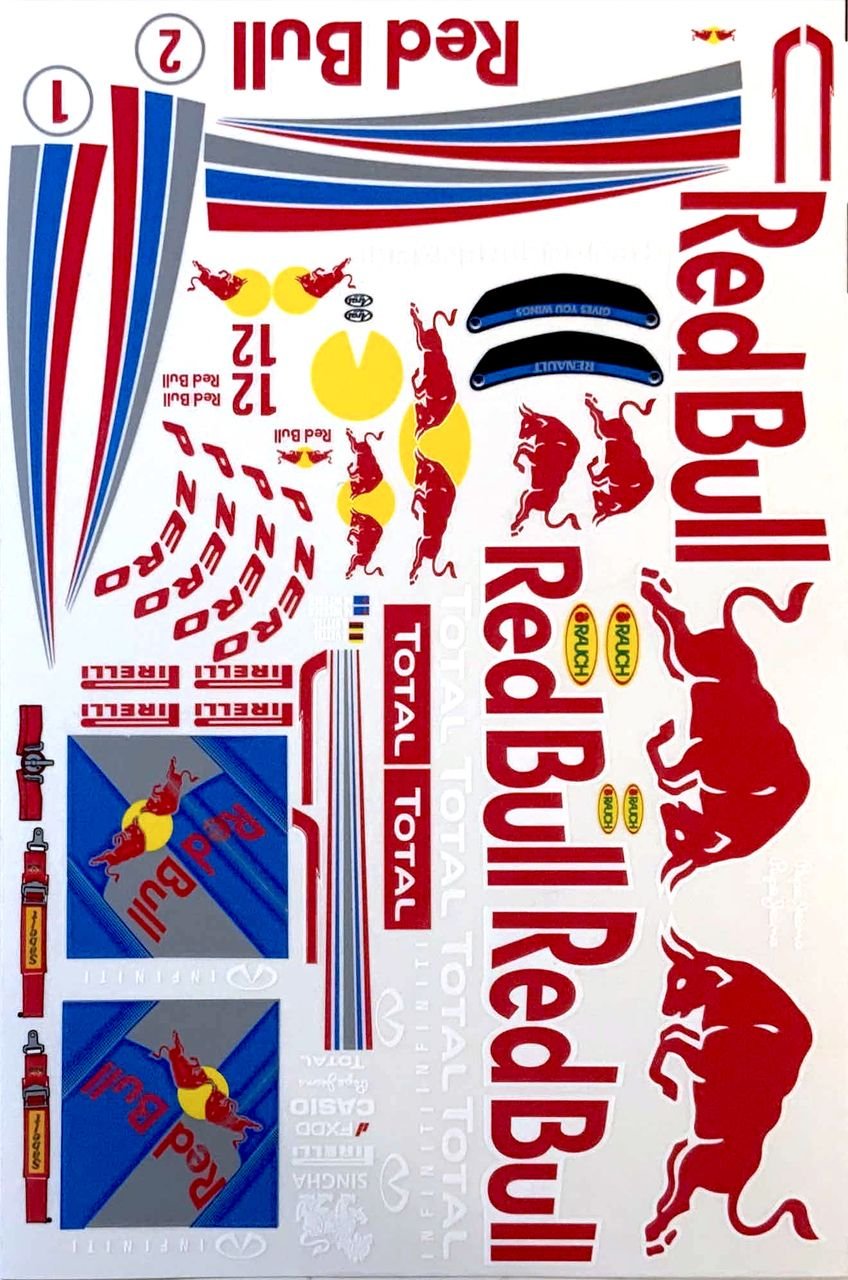 1/10 Red Bull Decals R/C Tech Forums