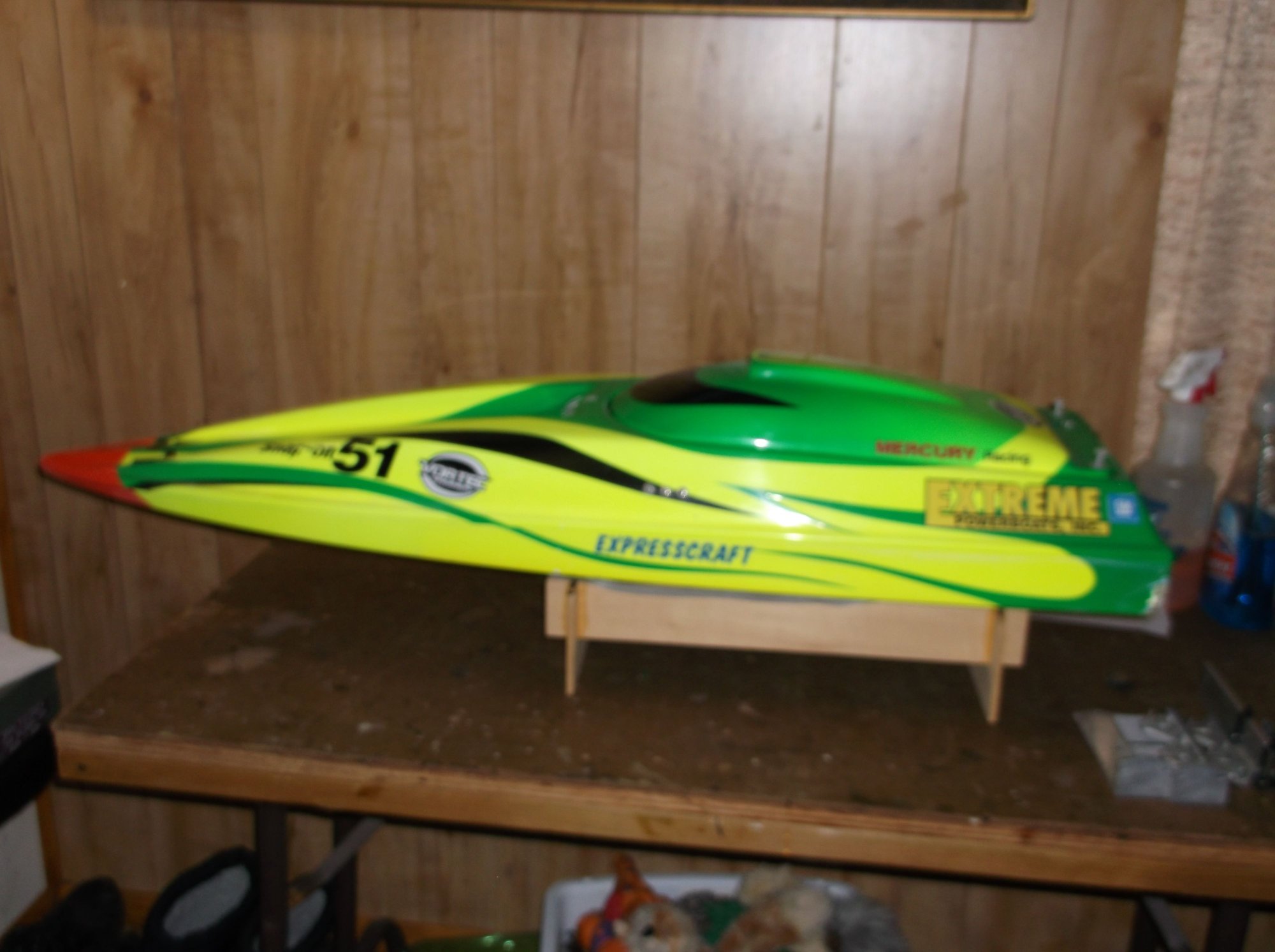 first rc boat