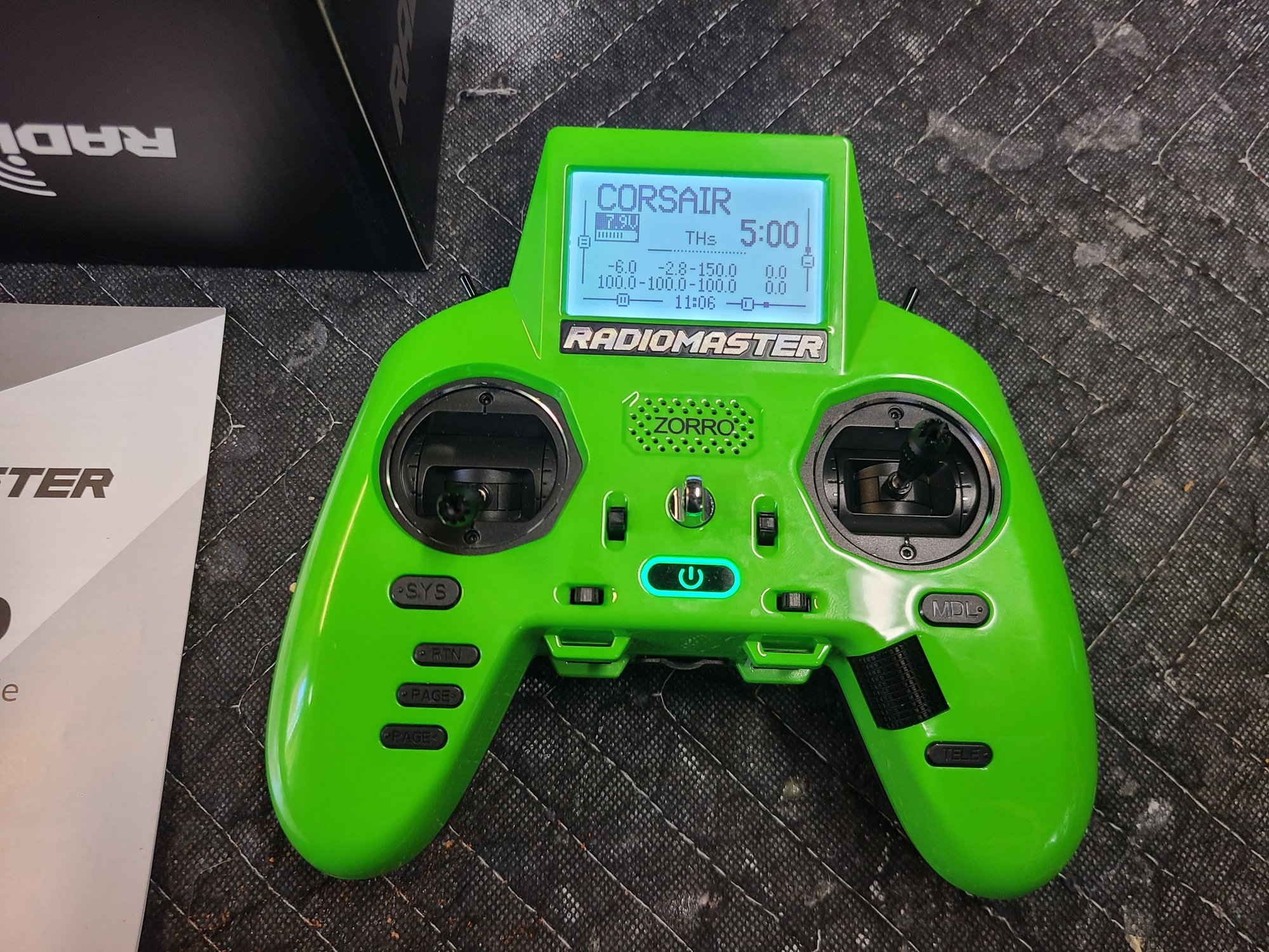 Radiomaster Zorro 4in1 Green - RCU Forums