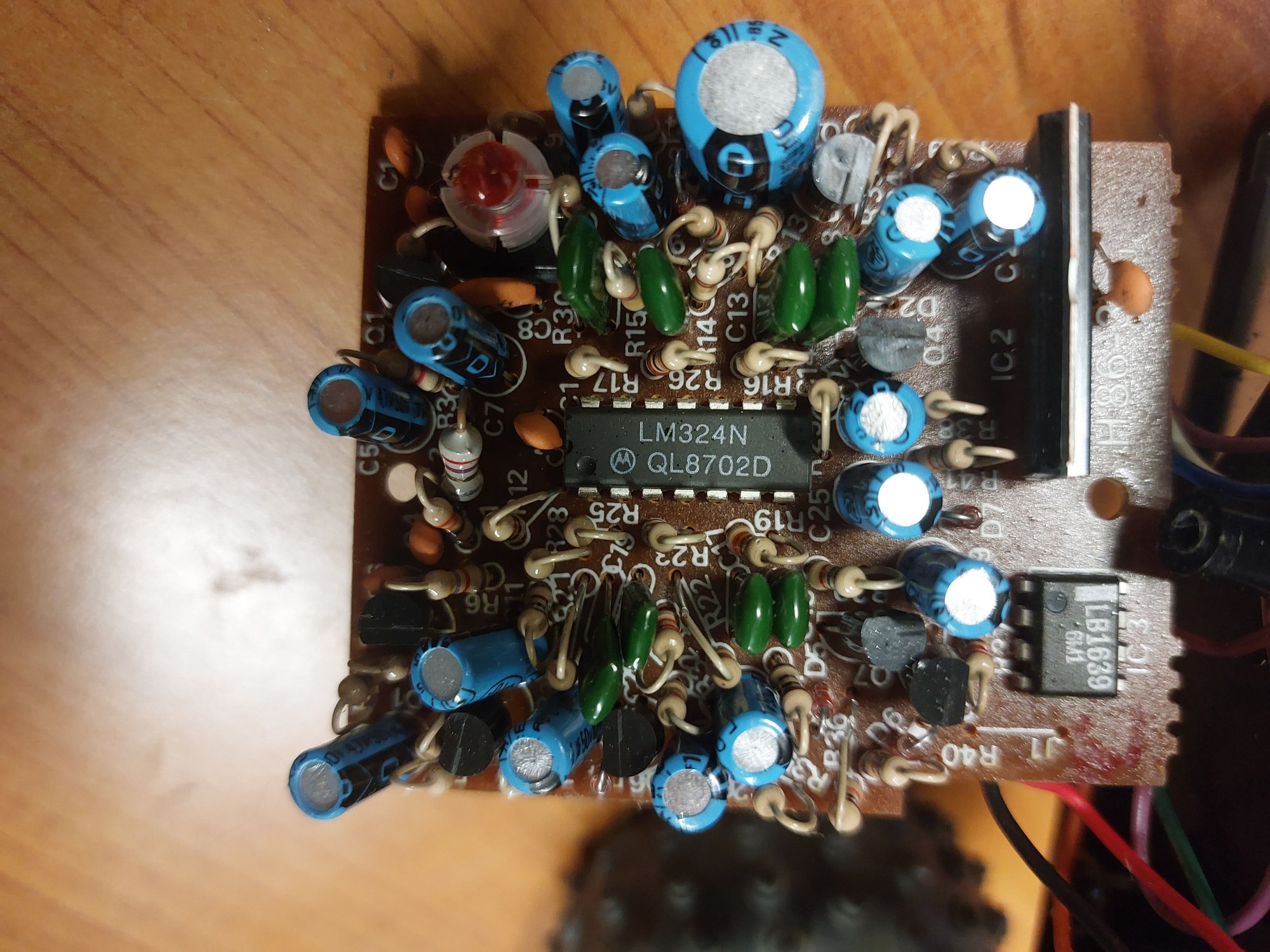 main board of the car