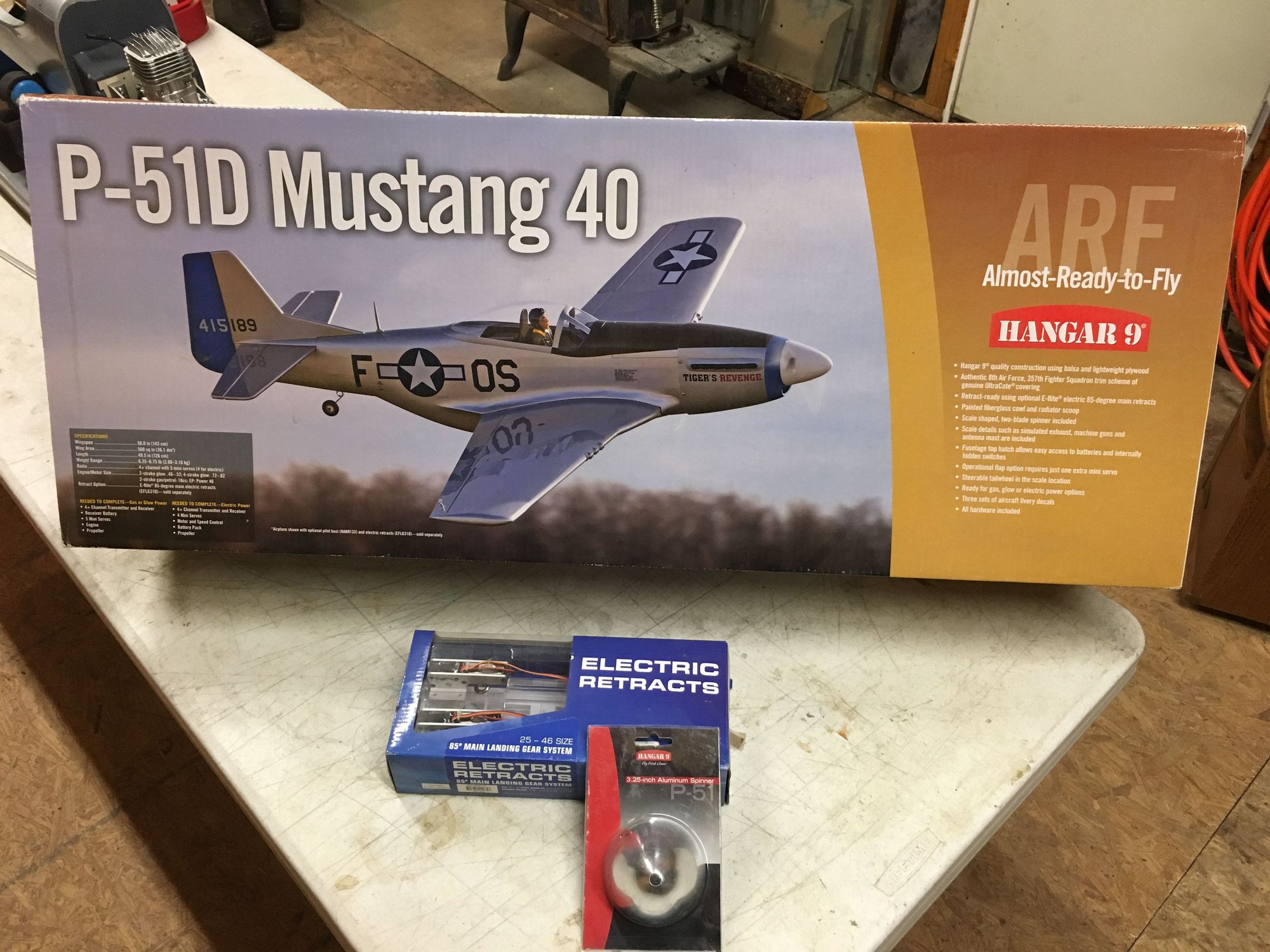 Hangar 9 P-51D Mustang 40 ARF - RCU Forums