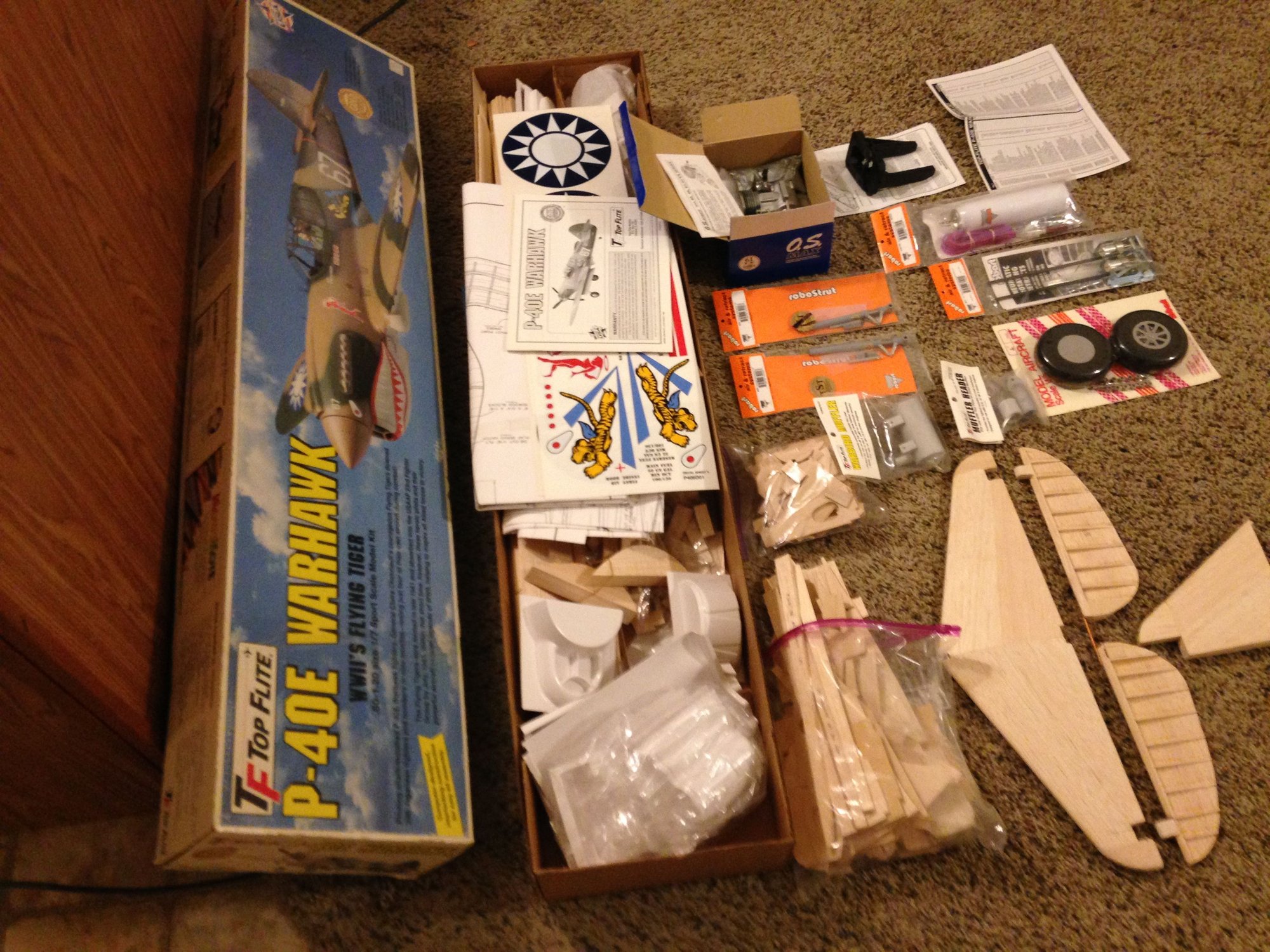 Top flite p40e gold edition kit RCU Forums