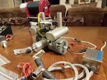 RCGF 21cc T
Lightly used. Like new condition. Very clean, inside and out, great compression. Comes with everything needed to get flying, as seen in the pictures. A great engine! 
https://www.rcgfusa.com/product/rcgf-21cc-t/ 