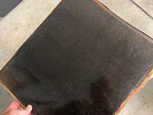 Plate before trimming